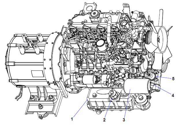 Engine lubrication system