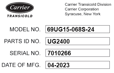 Genset-id-label-closeup