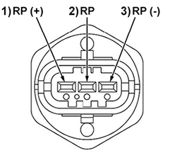 Rail-pressure-sensor-terminals